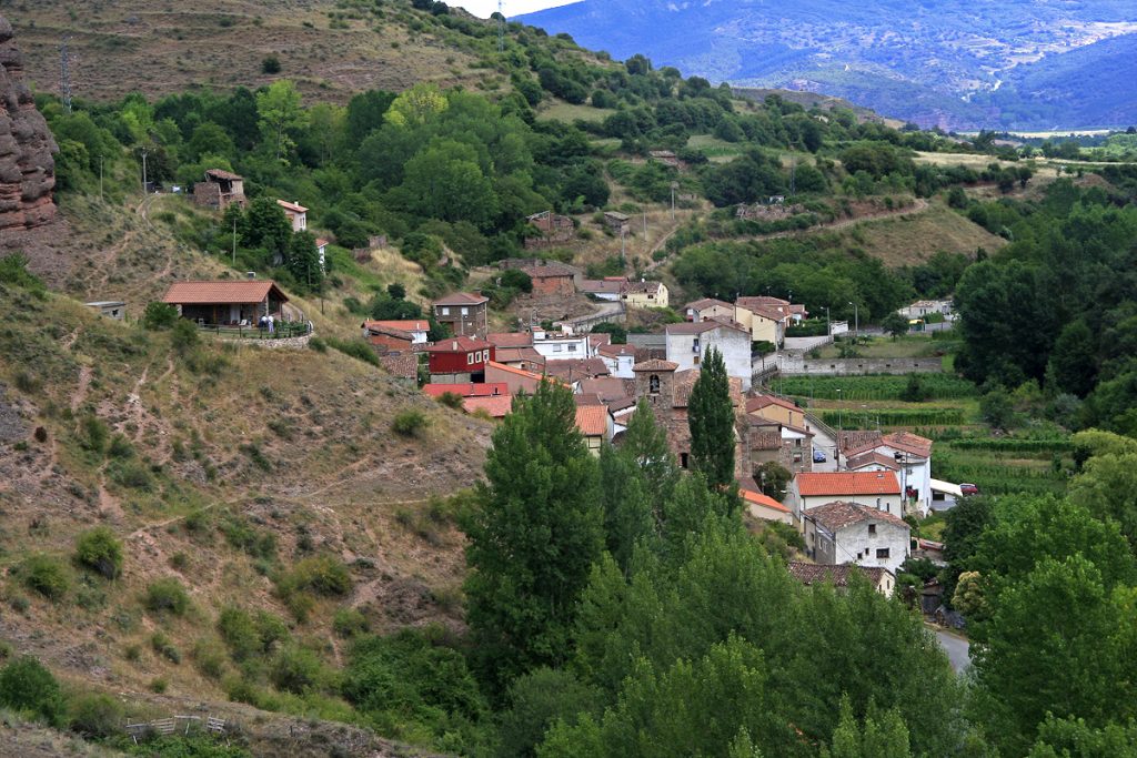 Tobía desde el mirador "Vista bella"