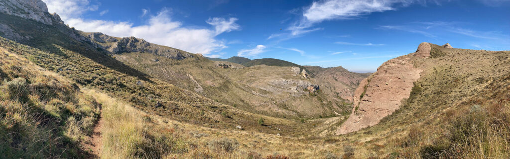 Panorámica del barranco Entripuerta